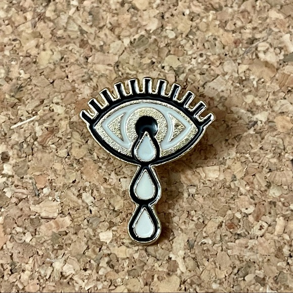 Teary Eye Enamel Pin - Picture 5 of 7
